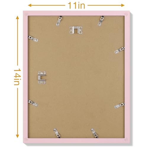 11x14 Picture Frames Set of 9 for Wall Mounting (9 Count)