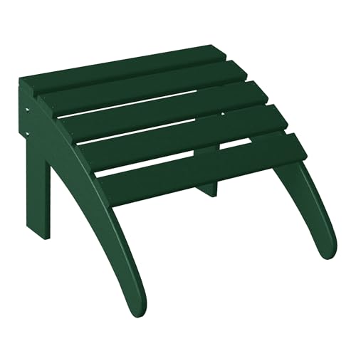 Outdoor Patio Adirondack Ottoman Foot Rest