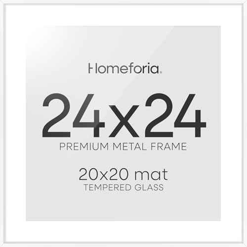 24x24 White Picture Frame (2 Count)