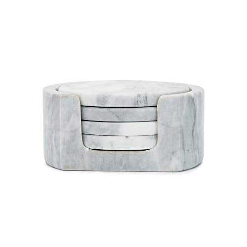 Natural Polished Marble Coasters