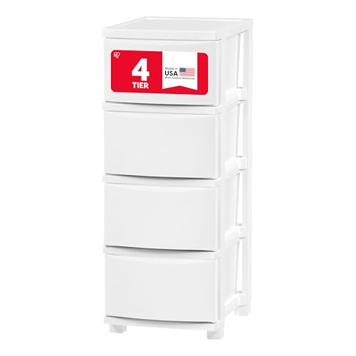4 Drawer Slim Narrow Storage Organizer