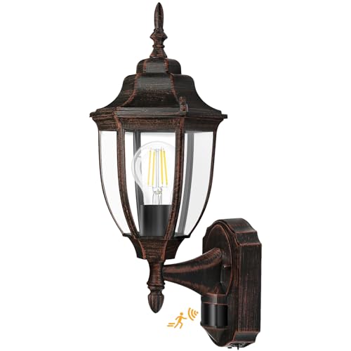 Motion Sensor Outdoor Wall Lights Porch Lamp