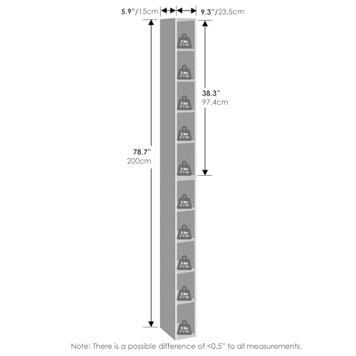 Fulda 10 Tier Closet Organizers and Storage