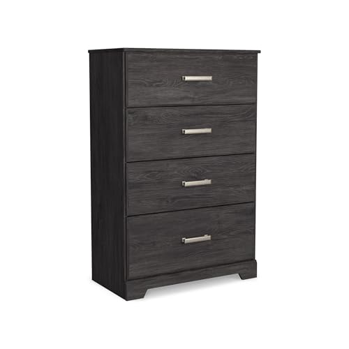 Belachime Casual 4 Drawer Chest with Easy Glide and Safety Stop