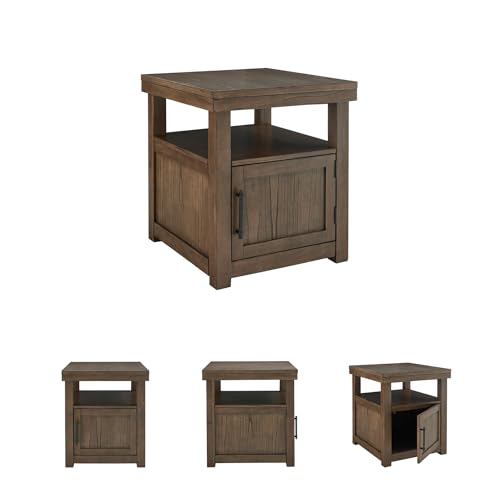 1 Piece Rustic End Table Living Room