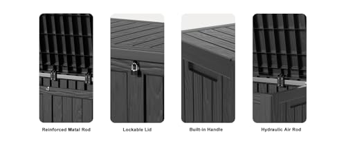 120 Gallon Large Deck Box