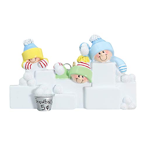 Personalized Family Christmas Ornament