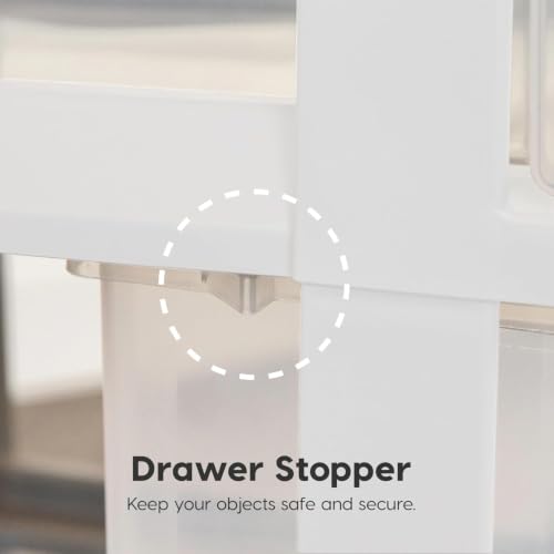 3 Drawer Rolling Storage Cart