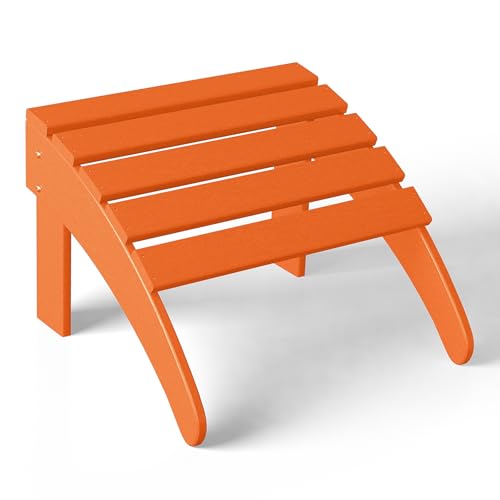 Outdoor Patio Adirondack Ottoman Foot Rest