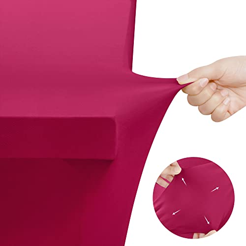 Spandex Table Cloth 2 Pack [6FT (2 Count)