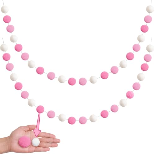 Pom Pom Garland Decorations (2 Count)