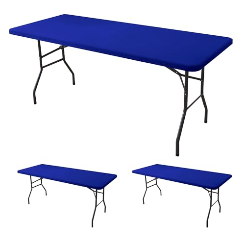 Spandex 6ft Table Cover Fitted (2 Count)