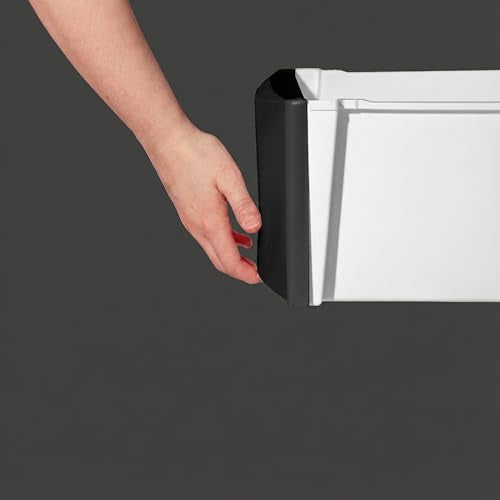 4 Drawer Wide Plastic Drawer Organizer