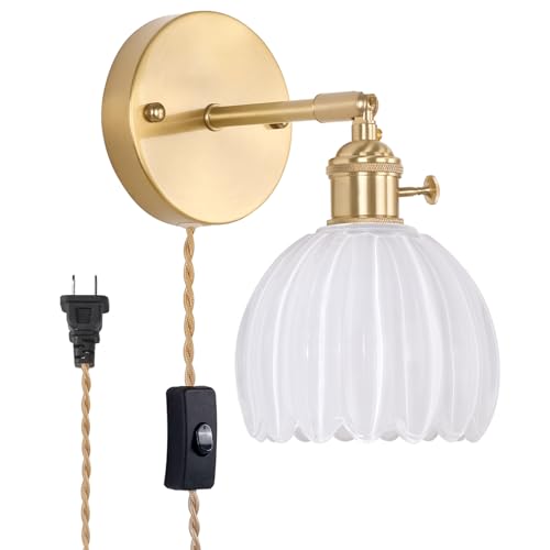 Plug in Wall Sconce