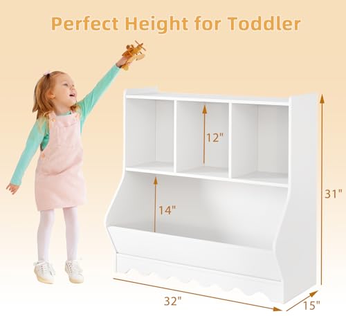 Wood Kid Storage Cubby