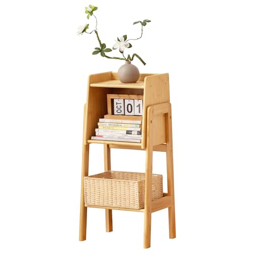 Bamboo Bookcase with Cabinet