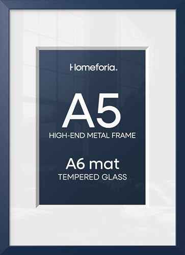 A5 Blue Picture Frame