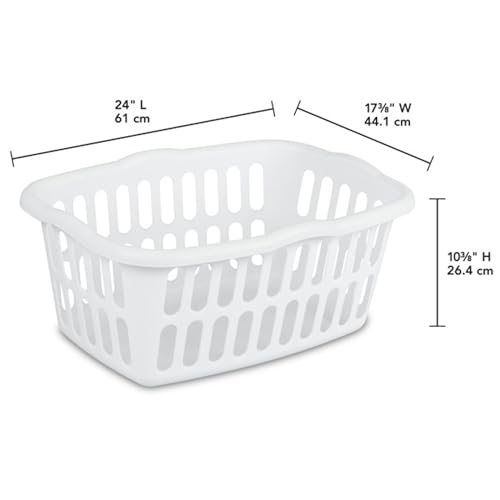 12 Pack Rectangular Laundry Basket (12 Count)