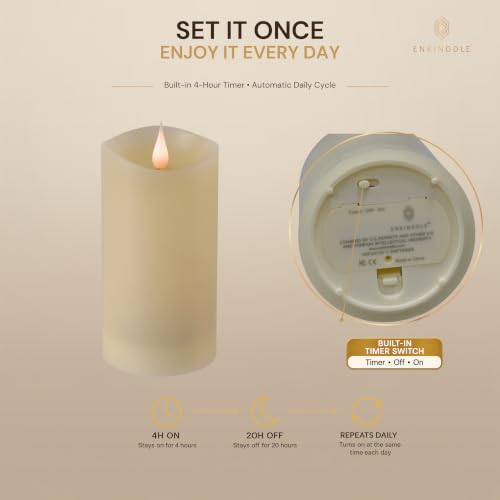 Flameless Candles with Timer