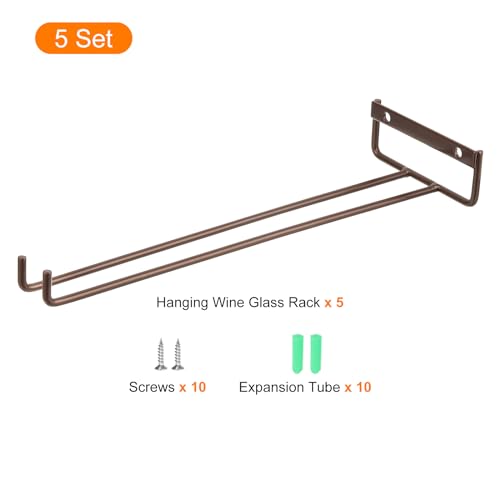 5Pcs Wine Glass Rack (5 Count)