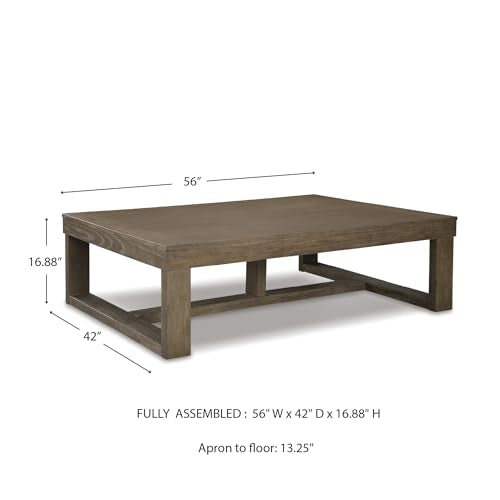 Cariton Contemporary Rectangular Cocktail Table