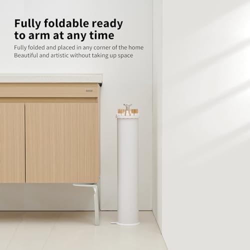 Foldable Clothes Drying Rack Tripod with Wooden 16 Rods