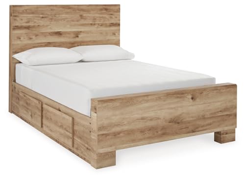 Full Size Bed with Storage Drawers