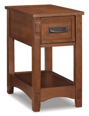 Breegin Narrow Sofa Side End Table