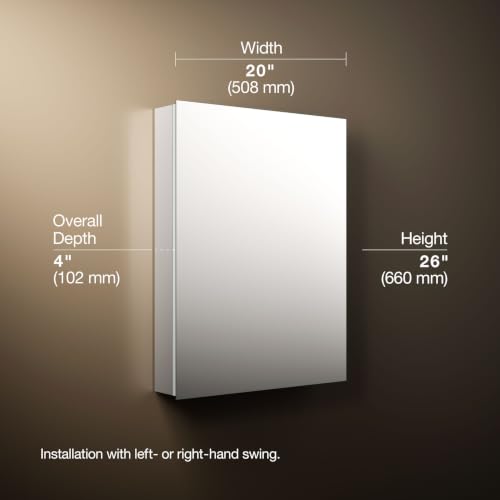 Embark Slim Medicine Cabinet Bathroom Mirror