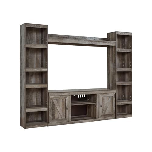4 Piece Entertainment Center TV Stand