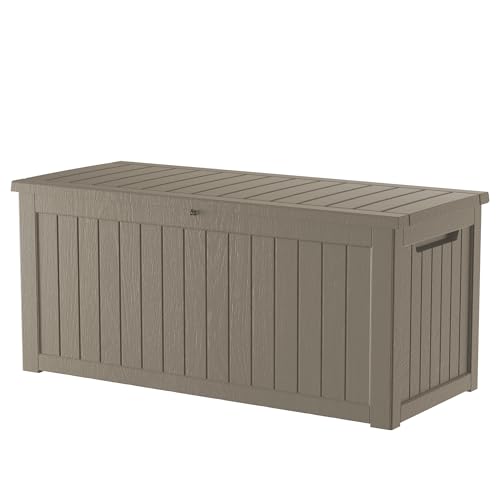 200 Gallon Outdoor Storage Box Patio Deck Box Waterproof