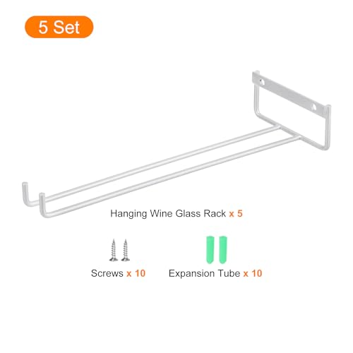 5Pcs Wine Glass Rack (5 Count)