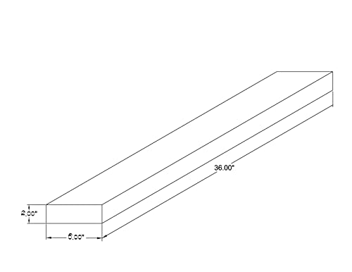 36 inch Wooden Floating Shelves for Wall
