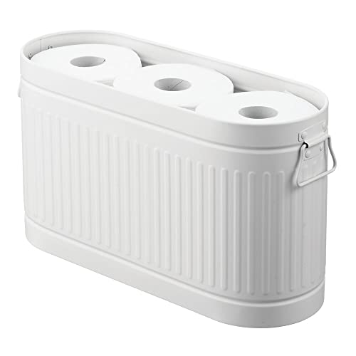 Large Steel Free Standing Toilet Paper Organizer