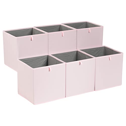 Collapsible Cube Organizer Bins (6 Count)