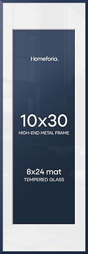 10x30 Blue Picture Frame