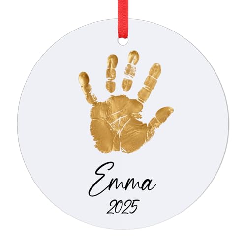Baby Hand and Footprint Ornament