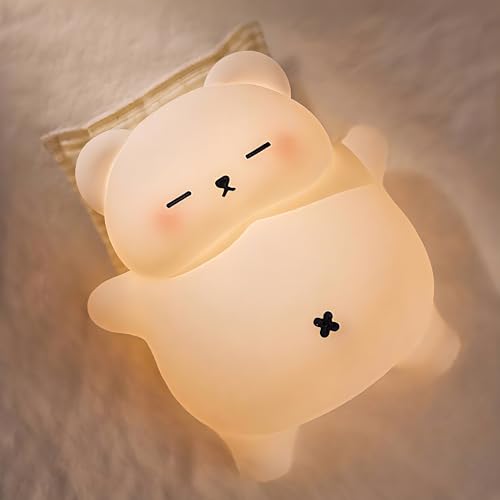 Sleepy Snoring Bear Night Light