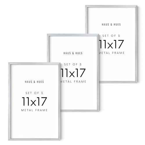 11x17 Silver Metal Picture Frames