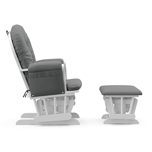 Premium Hoop Glider & Ottoman