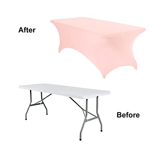 Spandex 8ft Waterproof Table Cover for Party