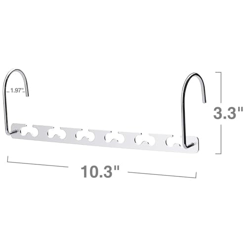 12 Pack Space Saving Hangers for Clothes (12 Count)