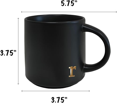 Black Ceramic Coffee Mug