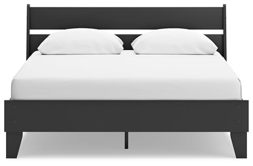Socalle Queen Platform Bed with Headboard