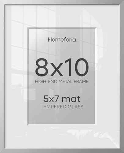 8x10 Silver Picture Frame (3 Count)