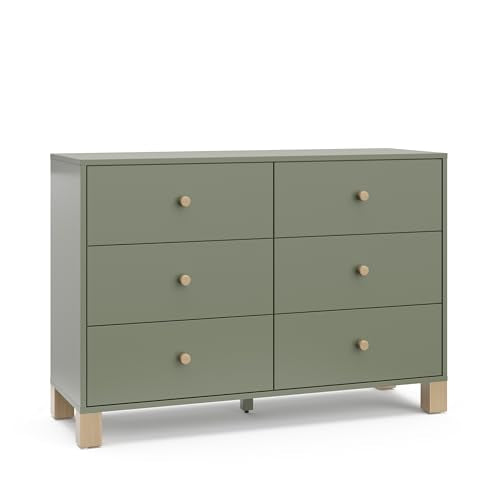 California 6 Drawer Double Dresser