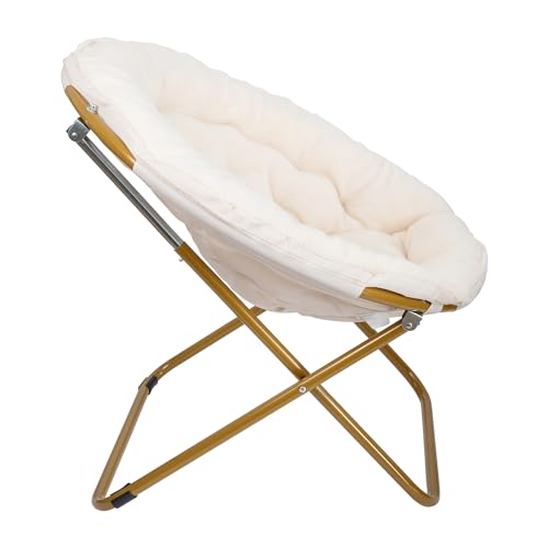 38 Inch Folding Saucer Chair
