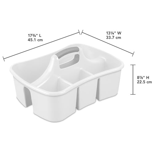 Divided Ultra Caddy Storage Organizer for Bathroom (6 Count)