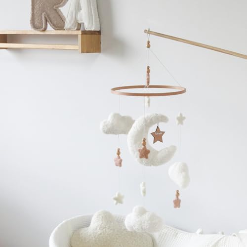 Cloud Crib Mobile for Girls & Boys