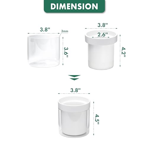 4 Inch Self Watering Planter (4 Count)